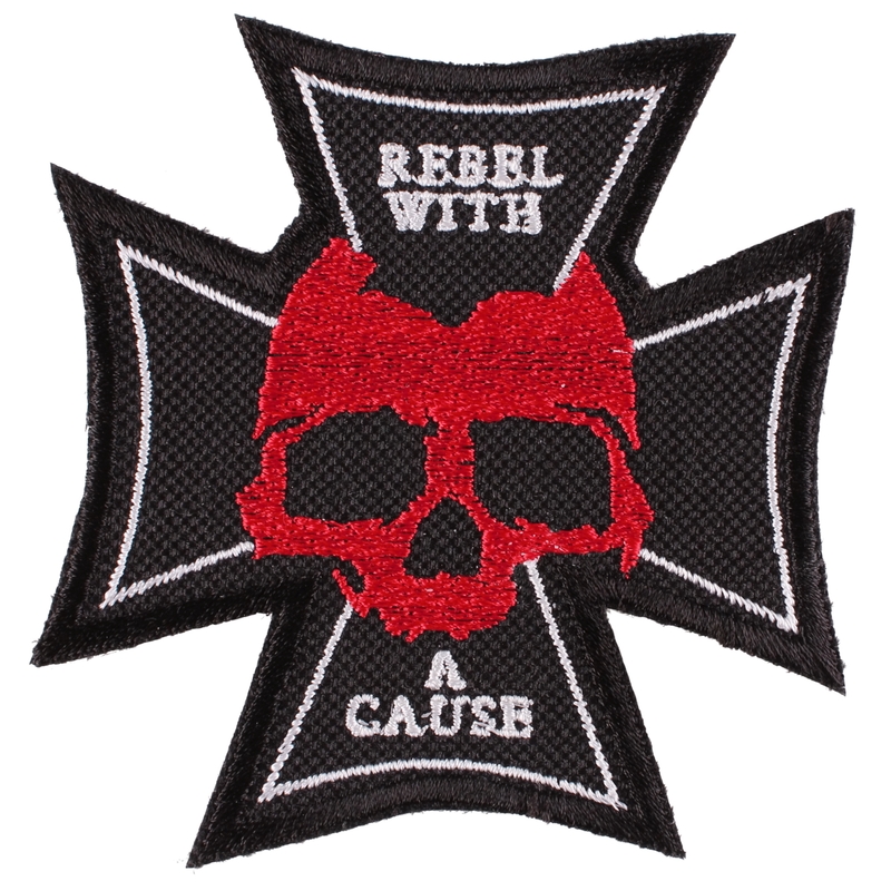 Nášivka Kríž Rebel with a cause