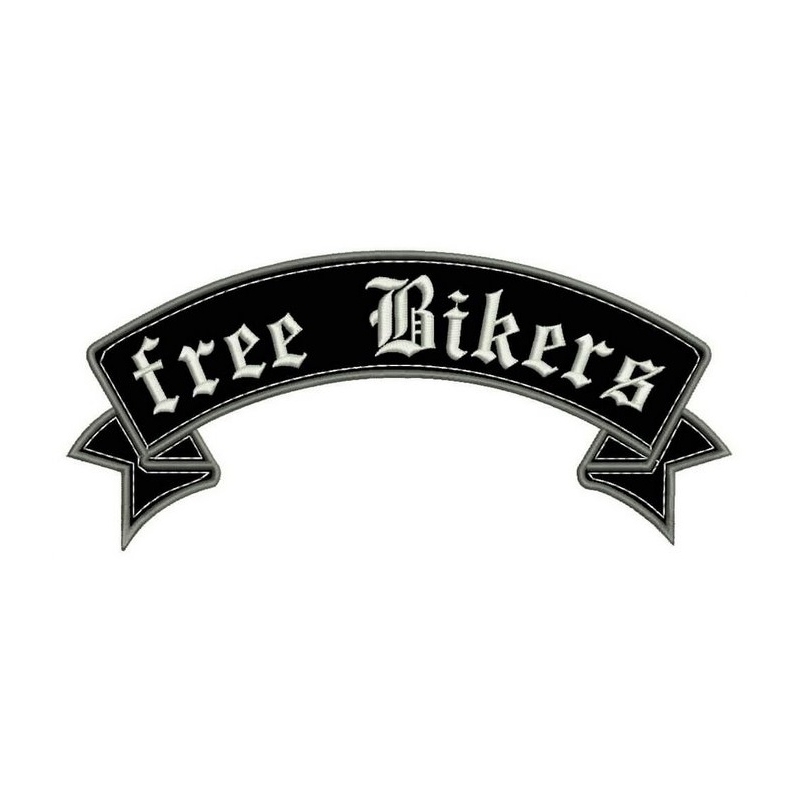 Nášivka Free Biker stuha vrchná