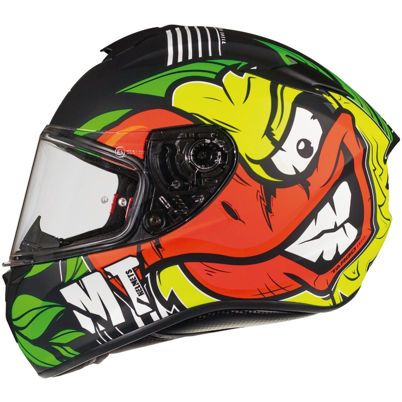 Integrálna prilba na motocykel MT Targo Truck A2 fluo žltá matná