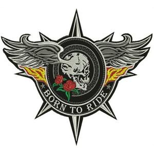 Nášivka Born To Ride