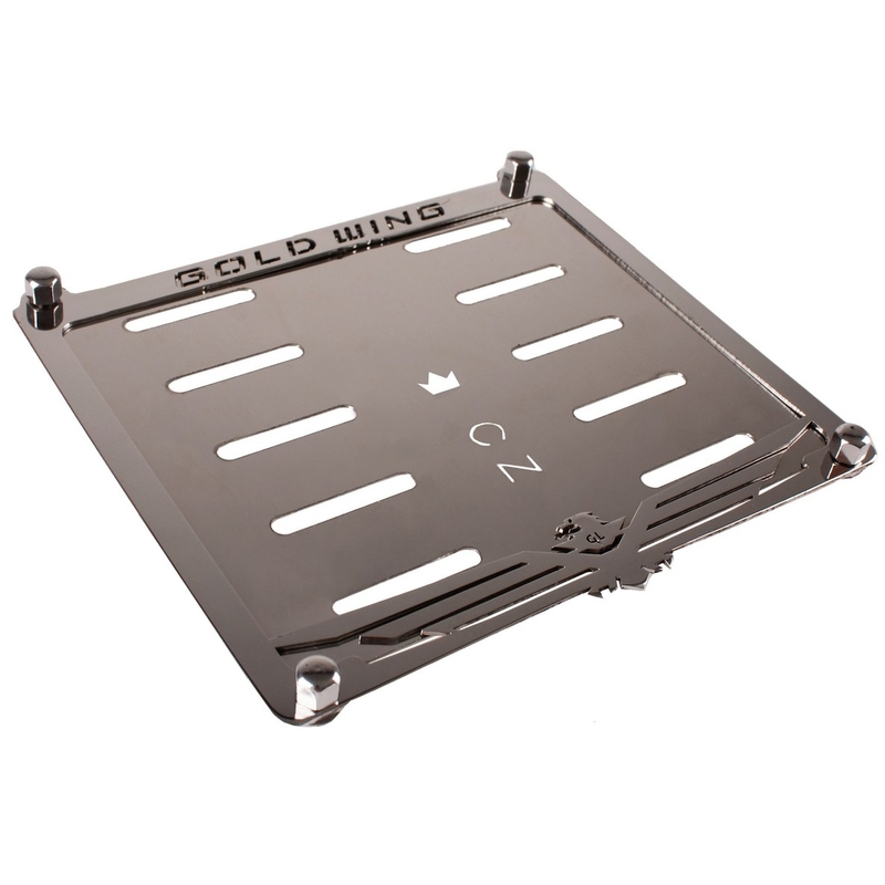 Nerezová podložka pod CZ ŠPZ Gold Wing