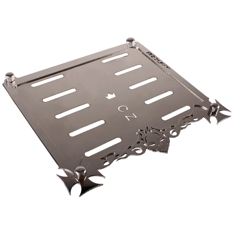 Nerezová podložka pod CZ ŠPZ Hells Bells