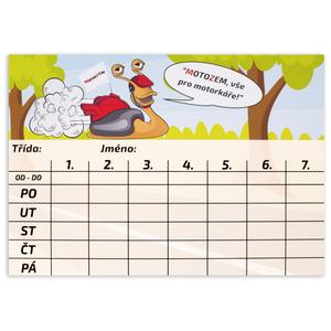 Rozvrh hodin MotoZem