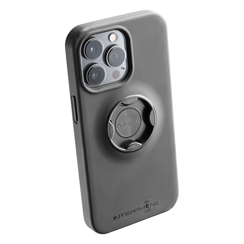 Ochranný kryt Interphone QUIKLOX pre Apple iPhone 13 Pro čierny