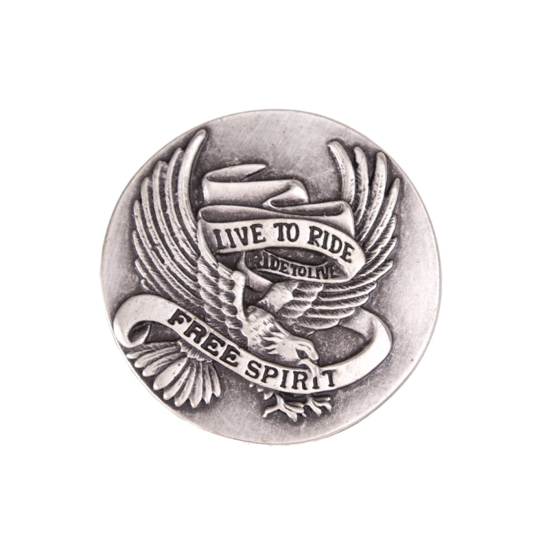 Odznak Live To Ride Free Spirit