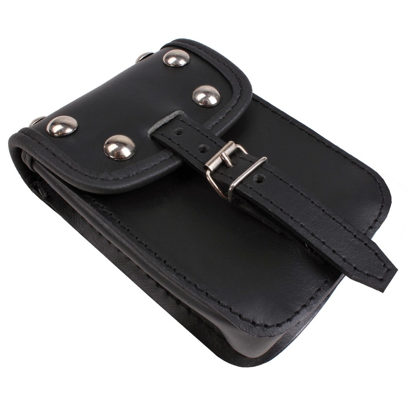 Kožená kapsička pre kufor na motorku RSA Standard - sa cvoky