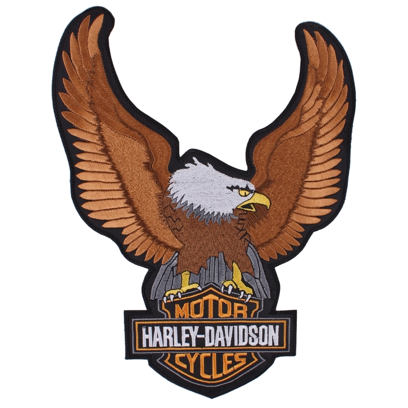 Nášivka Orel Harley Davidson - veľká