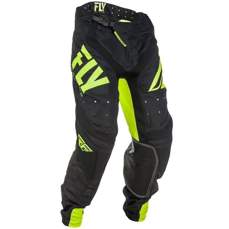 Motokrosové nohavice FLY Racing LITE 2018 - USA čierno-fluo žlté