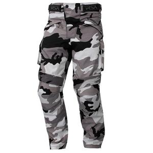 Moto nohavice RSA Camuflage šedé výpredaj
