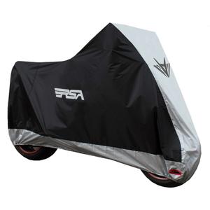 Moto plachta na motocykel RSA čierno-strieborná