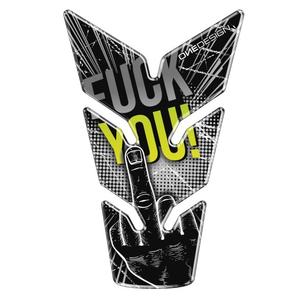 Polep palivovej nádrže Print šedý