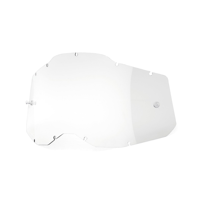 Plexi 100% Racecraft 2/Accuri 2/Strata 2 číre (Anti-fog)