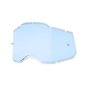 Plexi 100% Injected Racecraft 2/Accuri 2/Strata 2 modré (Anti-fog) výpredaj