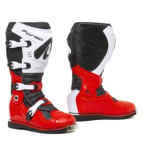 Topánky na motocykel Forma Terrain Evolution TX červeno-biele