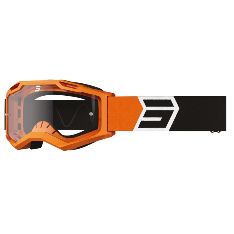 Motokrosové okuliare Shot Assault 2.0 Solar čierno-oranžové