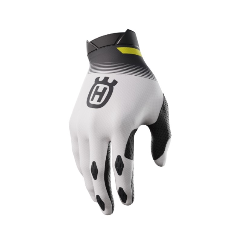 Motokrosové rukavice Shot Aerolite Husqvarna LE bielo-čierné výpredaj