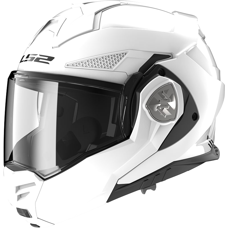 Preklápacia prilba na motocykel LS2 FF901 Advant X Solid biela