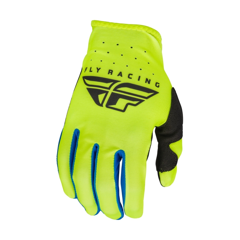 Motokrosové rukavice FLY Racing Lite 2023 fluo žlto-čierne