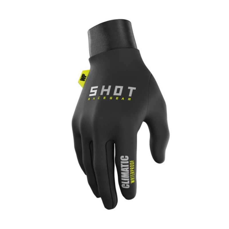 Motocrossové rukavice Shot Climatic 3.0 čierno-fluo žlté