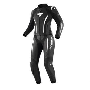 Dámska kombinéza na motocykel Shima Miura 2.0 čierno-biela