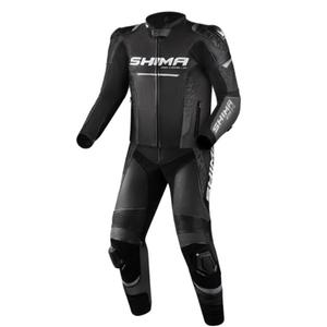 Kombinéza na motocykel Shima STR 2.0 čierno-sivá