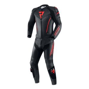 Kombinéza na motorku Rebelhorn Fighter čierno-červená výpredaj