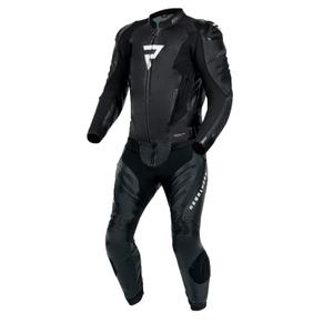 Kombinéza na motocykel Rebelhorn Veľko čierno-biela