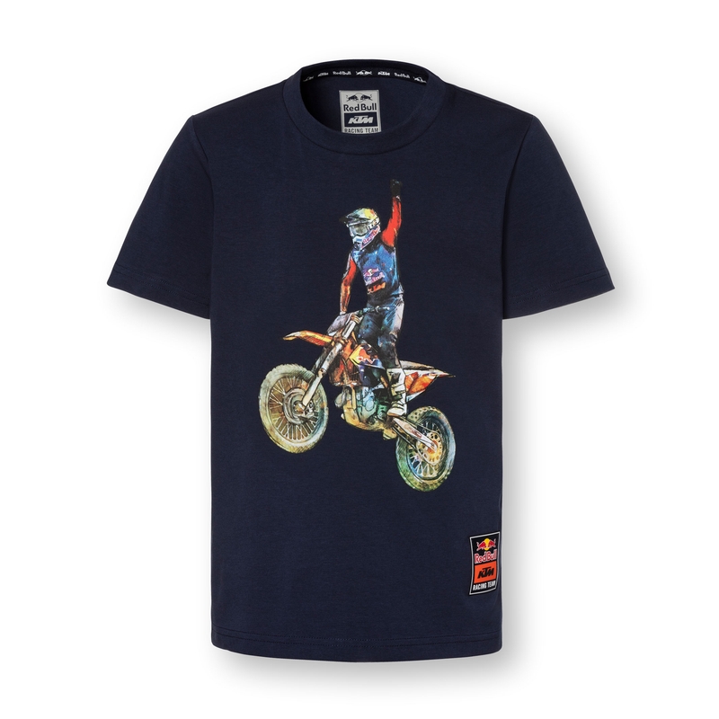 Detské tričko KTM Red Bull Jump modré