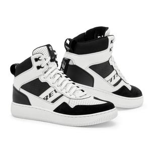 Topánky na motocykel Revit Pacer bielo-čierne