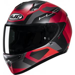 Integrálna prilba na motocykel HJC C10 Tins MC1SF čierno-sivo-červená