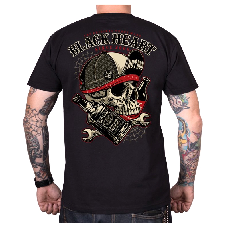 Pánske triko Black Heart Commander čierné