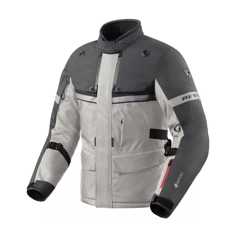 Bunda na motocykel Revit Poseidon 3 GTX čierno-antracitová