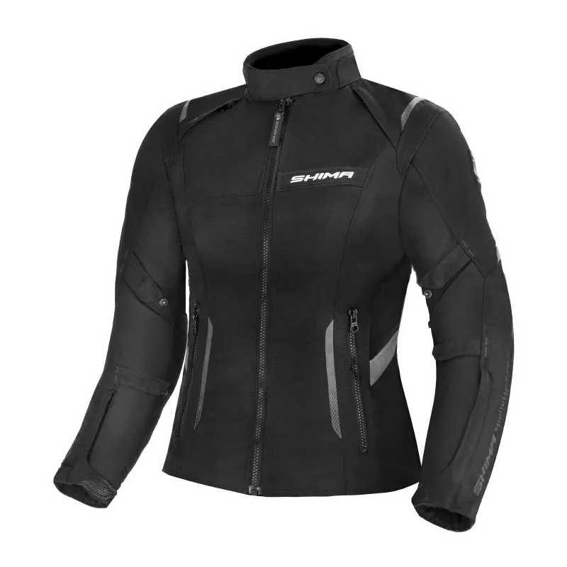 Dámska bunda na motocykel Shima Rush čierna výpredaj
