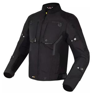 Bunda na motorku Rebelhorn Borg čierna výpredaj