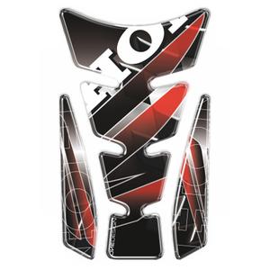 Polep palivovej nádrže - tankpad Print Wings strieborný s bočnou časťou