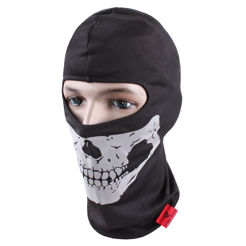 Kukla pod helmu Street Racer Skull