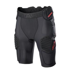 Motokrosové šortky Alpinestars Bionic Pre čierno-červené