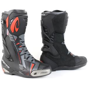 Topánky na motocykel Forma Phantom čierno-sivo-červené
