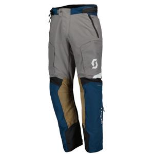 Nohavice na motocykel SCOTT Dualraid Dryo modro-sivé výpredaj