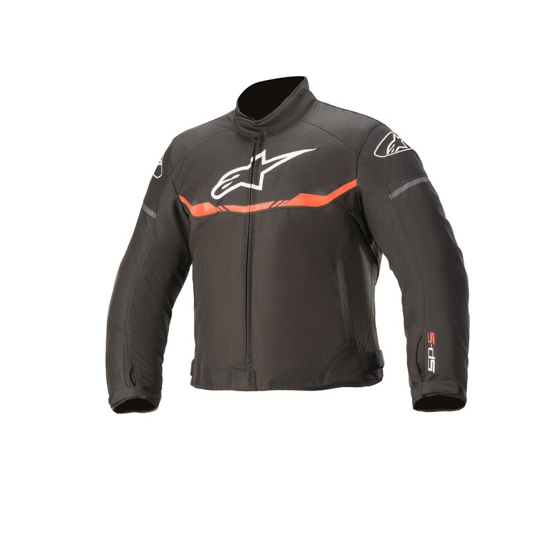 Detská bunda na motocykel Alpinestars T-SP S Waterproof bielo-červeno-čierna