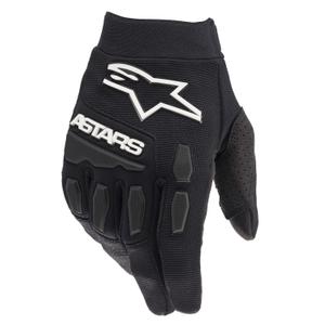 Detské motokrosové rukavice Alpinestars Full Bore čierne