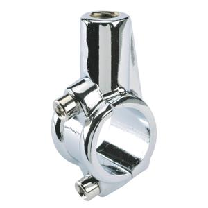 Chrómovaná objímka na zrkadlo 22 mm ľavá