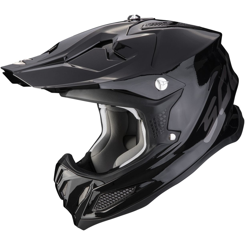 Motokrosová prilba Scorpion VX-22 Air Solid čierna