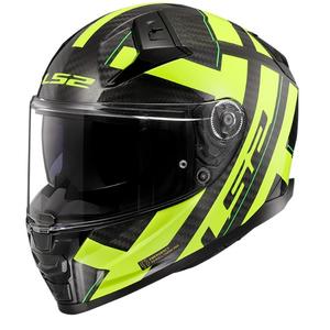 Integralna prilba na motocykel LS2 FF811 Vector II C Strong čierno-fluo žltá