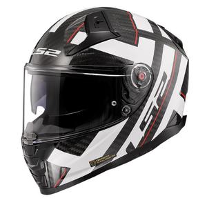 Integralna prilba na motocykel LS2 FF811 Vector II C Strong čierno-bielá