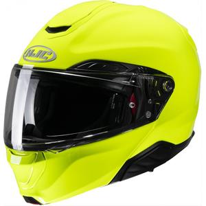 Vyklápacia prilba na motorku HJC RPHA 91 Solid fluo zelená