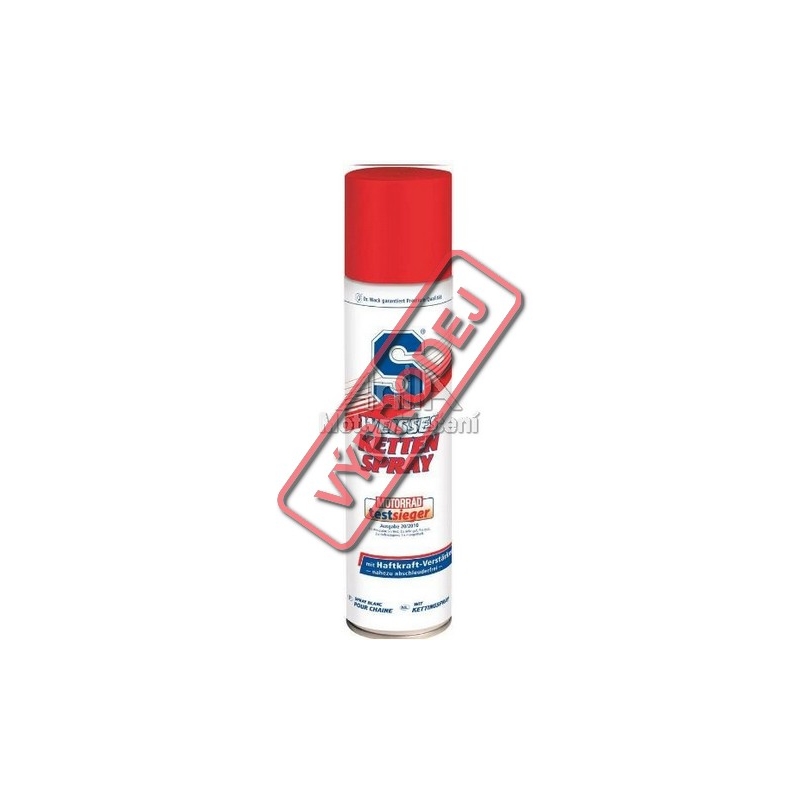 Sprej na mazání řetězu S100-Bílý 400ML