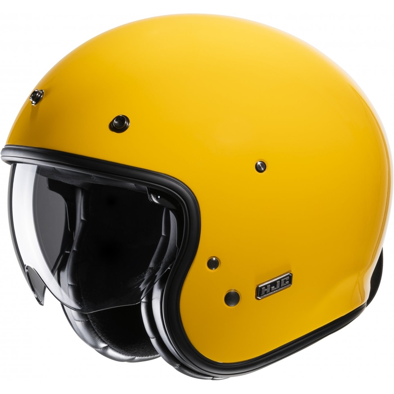 Otvorená prilba na motocykel HJC V31 Solid žltá