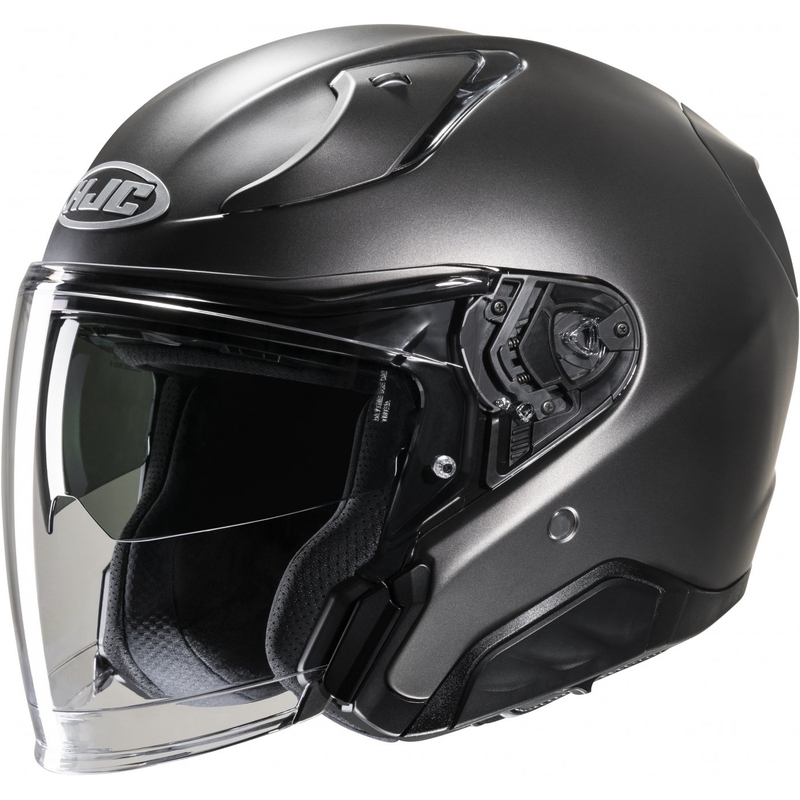 Otvorená prilba na motocykel HJC RPHA 31 Solid semi flat titánová