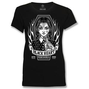 Dámske tričko Black Heart Wednesday